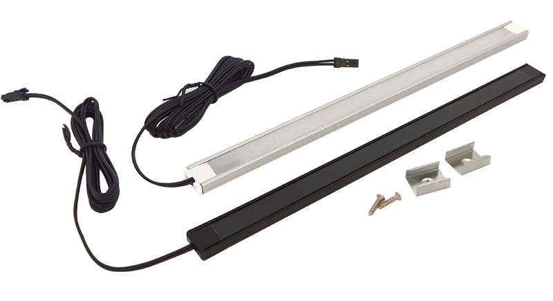 led strip inside cabinet lighting