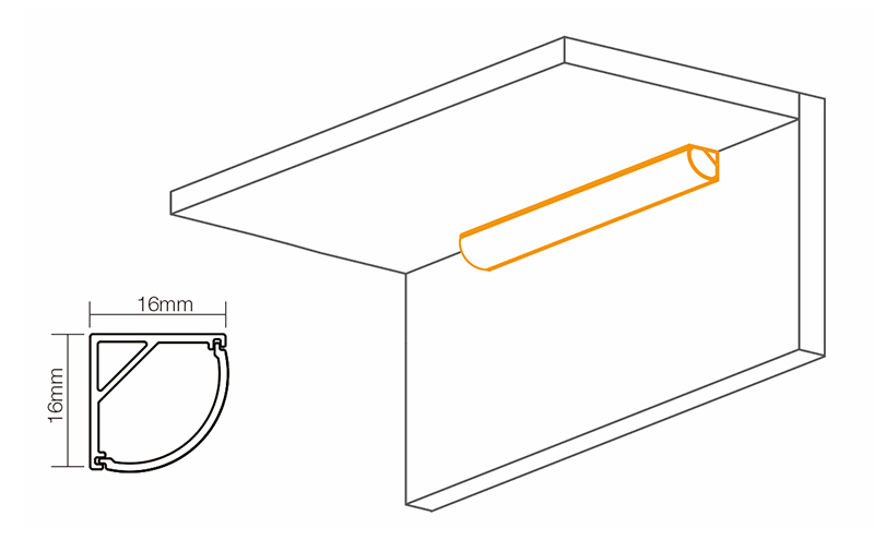 corner led light