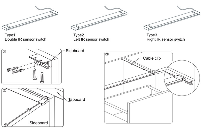Under Shelf Lamp