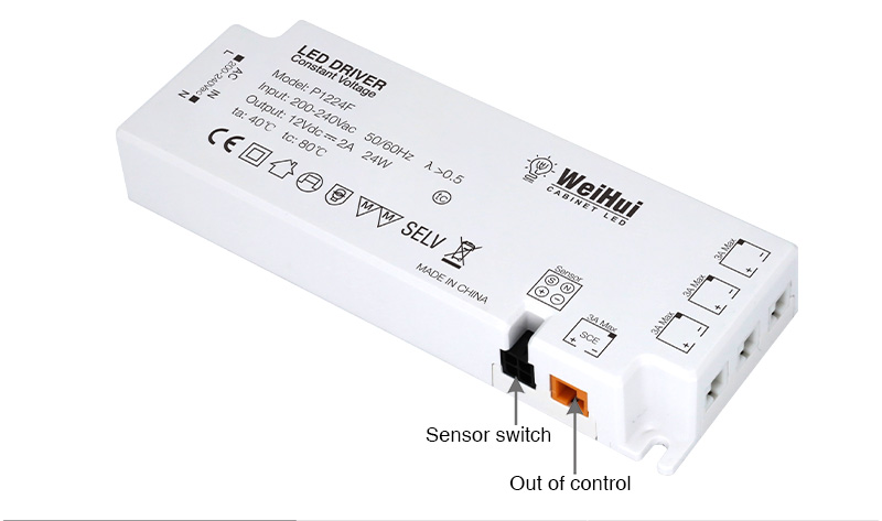ajokarê LED 12v 2a