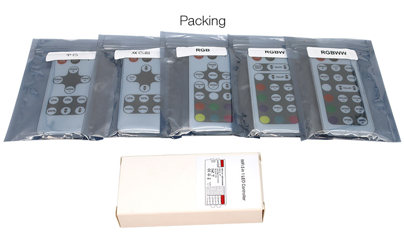 wireless led remote